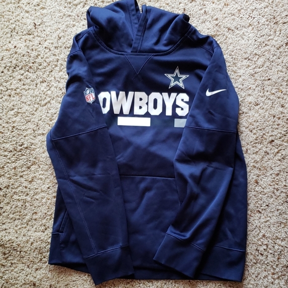 Nike Boys NFL Cowboys Hooded Sweatshirt - Picture 2 of 4